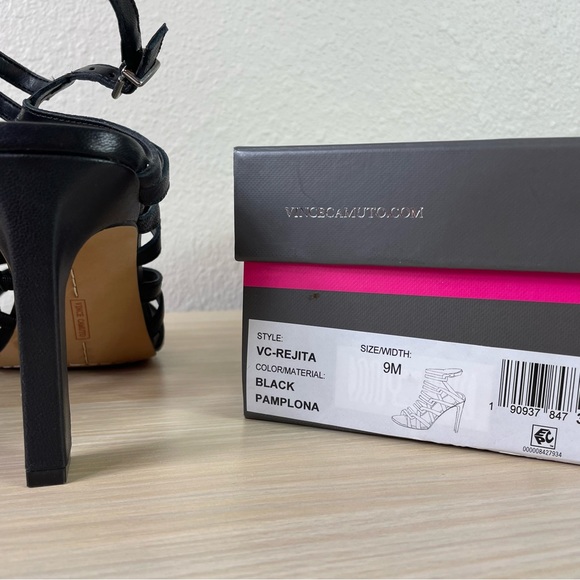 New Vince Camuto Black Rejita Sandal - Picture 7 of 7